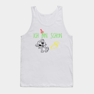 Children's birthday 8 years gift t-shirt Tank Top